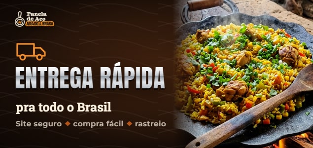 Entrega rápida para todo o Brasil